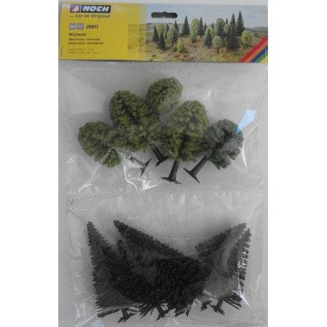 Zmiešané lesné stromy, 10 ks, 5 - 14 cm  NO26911