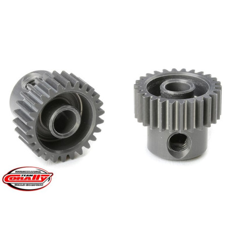 Hliníkový 7075 T6 tvrzený pastorek 26 zubů (modul 64DP)