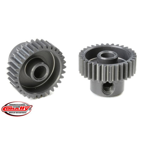 Hliníkový 7075 T6 tvrzený pastorek 31 zubů (modul 64DP)