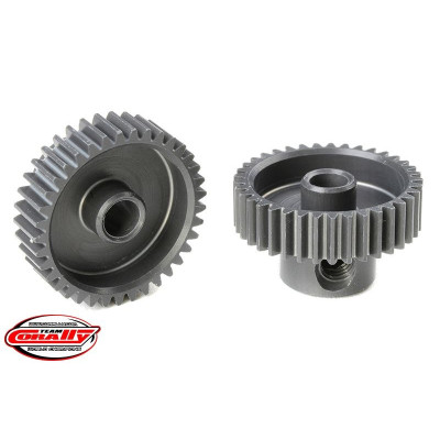 Hliníkový 7075 T6 tvrzený pastorek 37 zubů (modul 64DP)