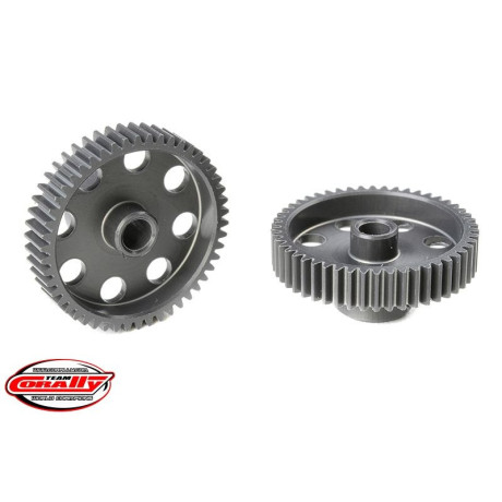 Hliníkový 7075 T6 tvrzený pastorek 50 zubů (modul 64DP)