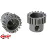 Rövid változat, anyaga edzett alumínium 7075 T6, 18 fog, fogmodul 48DP. 3,17 mm (1/8 in) átmérőjű motortengelyhez.                                                                                                                                  A TEAM CORALLY fogaskerekek marással készülnek, majd edzettek a nagy pontosságú fogaskerekek biztosítása érdekében. Minden TEAM CORALLY fogaskerék az EU-ban készül.