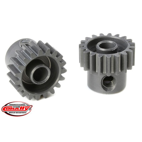 Hliníkový 7075 T6 tvrzený pastorek 19 zubů (modul 48DP)