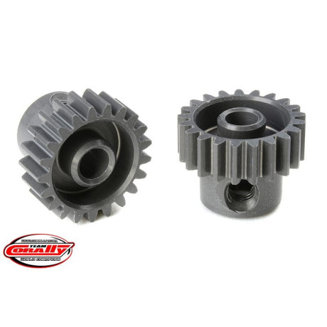 Hliníkový 7075 T6 tvrzený pastorek 22 zubů (modul 48DP)