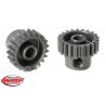 Rövid változat, anyaga edzett alumínium 7075 T6, 22 fog, fogmodul 48DP. 3,17 mm (1/8 in) átmérőjű motortengelyhez.                                                                                                                                  A TEAM CORALLY fogaskerekek marással készülnek, majd edzettek a nagy pontosságú fogaskerekek biztosítása érdekében. Minden TEAM CORALLY fogaskerék az EU-ban készül.