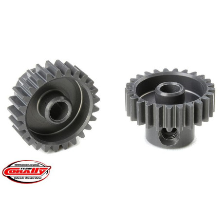 Hliníkový 7075 T6 tvrzený pastorek 25 zubů (modul 48DP)