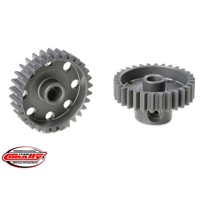 Hliníkový 7075 T6 tvrzený pastorek 30 zubů (modul 48DP)