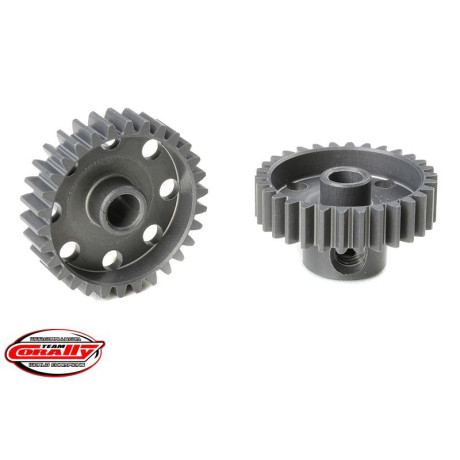 Hliníkový 7075 T6 tvrzený pastorek 30 zubů (modul 48DP)