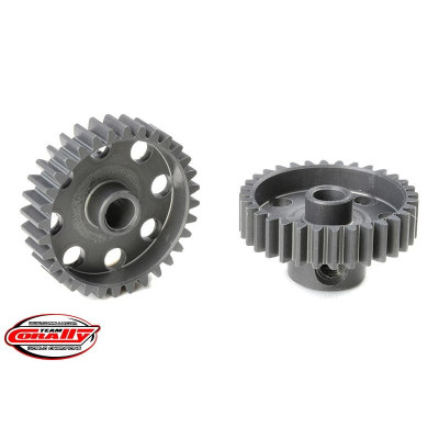 Hliníkový 7075 T6 tvrzený pastorek 32 zubů (modul 48DP)