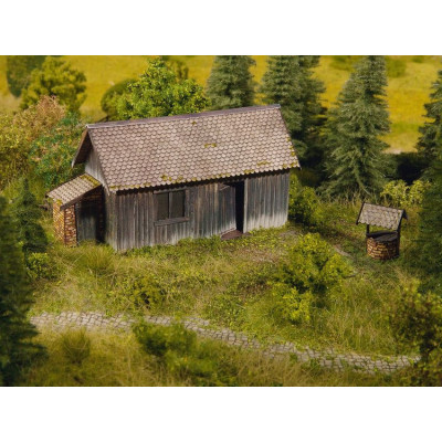 3D kartónová doska, zvetrané dosky 25 x 12,5 cm / ks  NO56665