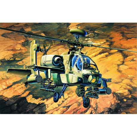 Model Kit vrtulník 12262 - AH-64A (1:48)