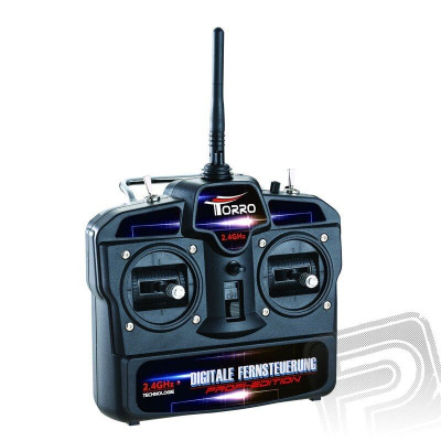 TORRO tank 1/16 RC Tiger I Early Vers. kamufláž - infra