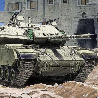 Model Kit tank 13281 - MAGACH 6B GALBATASH (1:35)