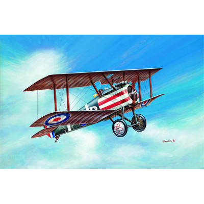 Model Kit letadlo 12447 - SOPWITH CAMEL WWI FIGHTER (1:72)