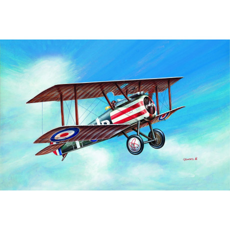 Model Kit letadlo 12447 - SOPWITH CAMEL WWI FIGHTER (1:72)