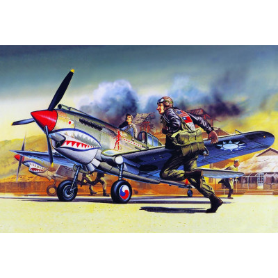 Model Kit letadlo 12456 - P-40B (1:72)
