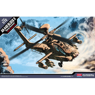 Model Kit vrtulník 12514 - U.S. ARMY AH-64D (1:72)