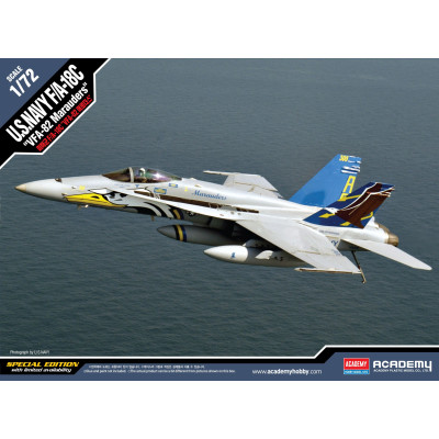Model Kit letadlo 12534 - F/A-18C U.S NAVY VFA-82 "MARAUDERS" LE: (1:72)
