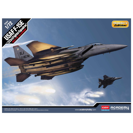 Model Kit letadlo 12550 - USAF F-15E "333rd Fighter Squadron" (1:72)