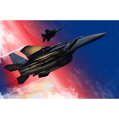Model Kit letadlo 12554 - ROKAF F-15K Slam Eagle MCP (1:72)