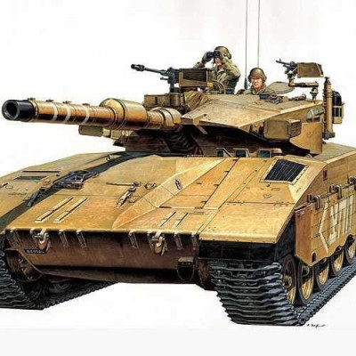 Model Kit tank 13267 - IDF MERKAVA MK III (1:35)