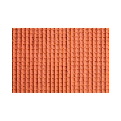 Strešná taška, červená, 28 x 10 cm  NO57324