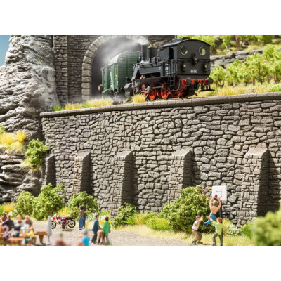 Oporný múr, 33 x 12,5 cm  NO58064