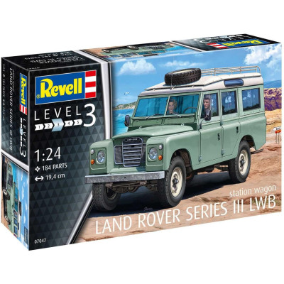 Plastic ModelKit auto 07047 - Land Rover Series III (1:24)