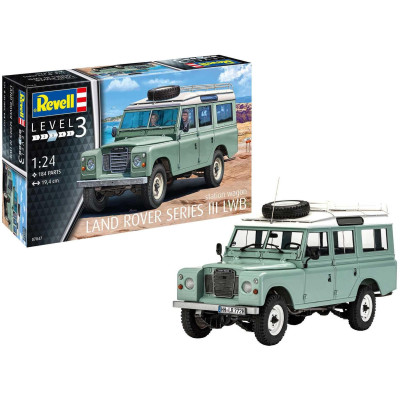 Plastic ModelKit auto 07047 - Land Rover Series III (1:24)