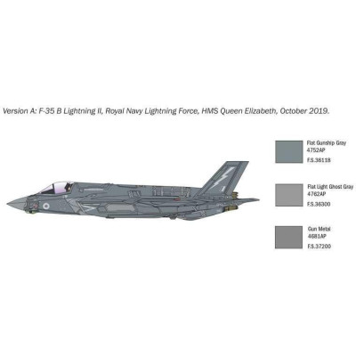 Model Kit letadlo 1425 - F-35 B Lightning II STOVL version (1:72)