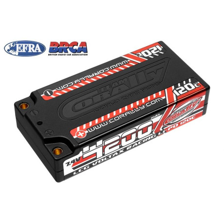 VOLTAX HiVOLT 120C LiPo LCG Shorty Hardcase-4200mAh-7.4V-G4 (31,1Wh)