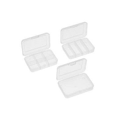 Plastové organizéry 91x66x21mm (3 ks.)