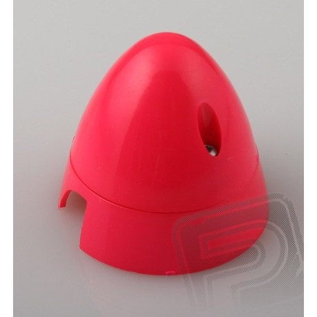 Fluor.kužel 57mm RUŽOVÁ 2-listý