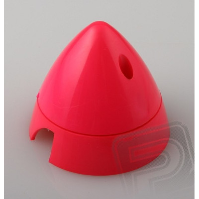 Fluor.kužel 63mm RUŽOVÁ 2-listý