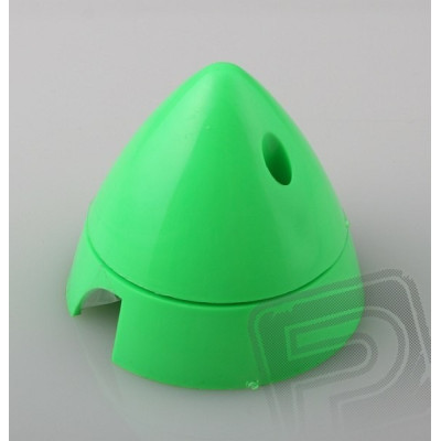 Fluor.kužel 63mm ZELENÁ 2-listý