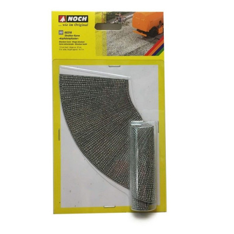 Štruktúrovaná zákruta "Dlažobné kocky", 7,5 x 32 cm  NO60316