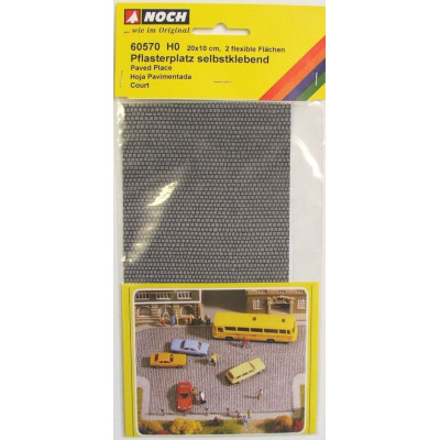 Dláždené parkovisko 20 x 10 cm  NO60570