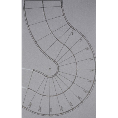 Asfaltová cesta, zákruta, 2ks, 8 cm  NO60701