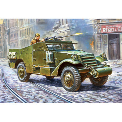 Snap Kit military 6245 - M-3 Scout Car (1:100)
