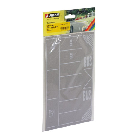 Parkovisko - šedé, 2ks, 22 x 14 cm  NO60720