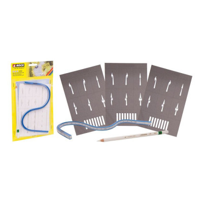 Štartovacia sada cestný farbič (popisovač), biela  NO60740