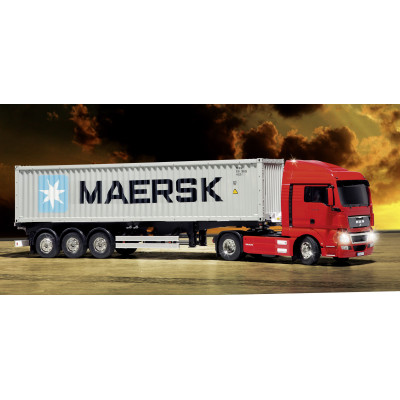 Tamiya Náves kontajnerový s 40´ kontajnerom Maersk 1/14 KIT