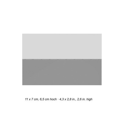 Záchody "Honau", 11 x 7 x 6,5 cm  NO66103