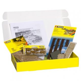 Tématický set - Pasúci sa dobytok s prístreškom  NO65607