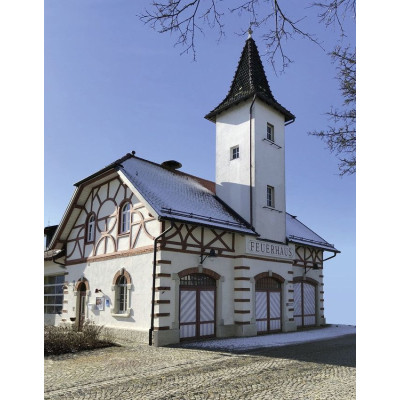 Požiarna stanica (so zvukom), 16 x 11 x 19 cm  NO66380