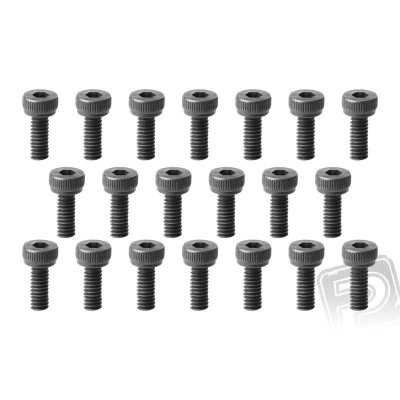 Imbusový šroub s válcovou hlavou, M4x16mm, 15 ks.