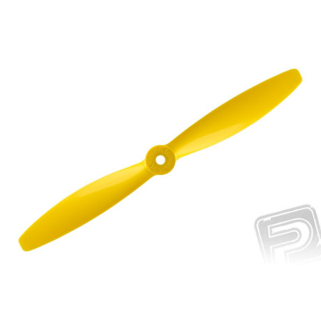 Nylon vrtule žlutá 7x4 (18x10 cm), 1 ks.