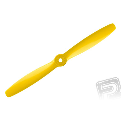 Nylon vrtule žlutá 9x6 (22x15 cm), 1 ks.