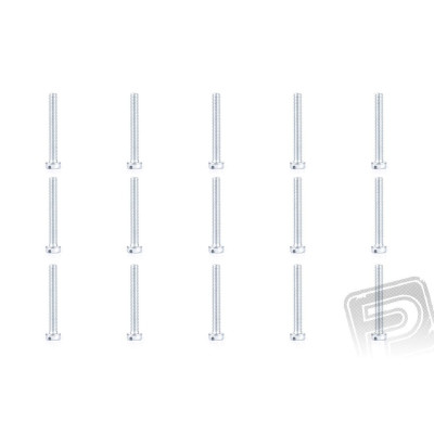 Ocelový šroub s válcovou hlavou M3,5x25mm, 100 ks