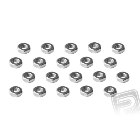 Šestihranná matice M3,5, 20 ks.